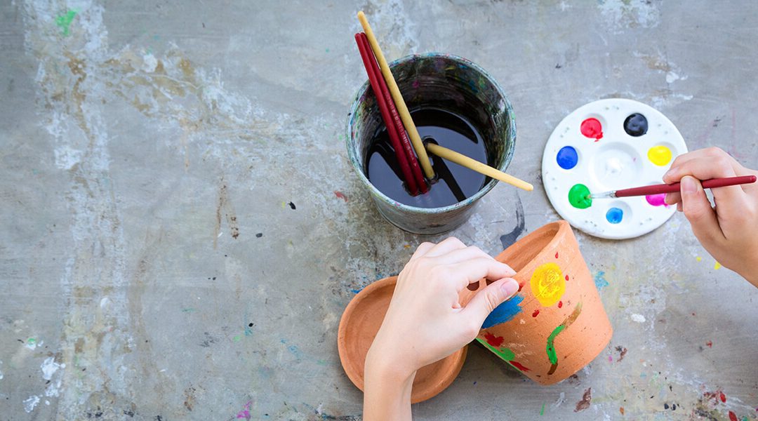Turn Your Clay Pots into Works of Art - Platt Hill Nursery - Blog